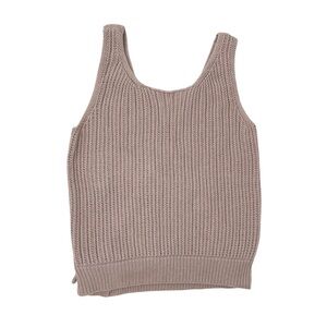 Moon & Madison Knit Crossback Sleeveless Tank Top